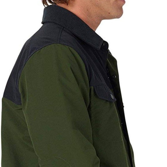 Burton Stead Field Jacket Rifle Green Black NWT - Picture 3 of 6